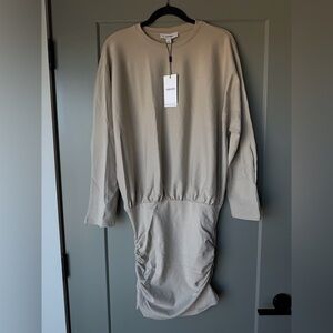 Reiss Beige Long Sleeve Top